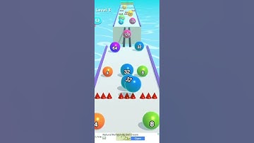 Ball Run 2048 Level 3