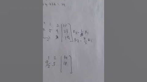 Numerical Method Video Tutorial (Module 1: System of Linear Equation)