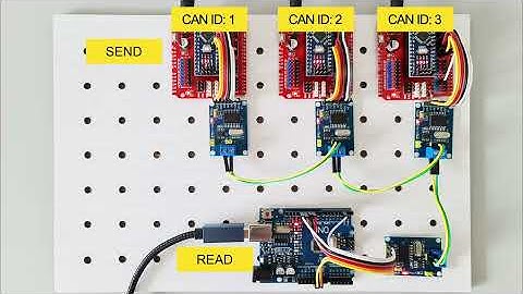 Hoe je een CAN-bussysteem bouwt met Arduino en MCP2515 CAN-modules