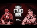 High Stakes Duel | Round 1 | Antonio Esfandiari vs. Phil Hellmuth