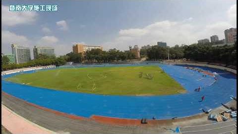 Topthink installation of prefabricated rubber running track -www.tx1993.com