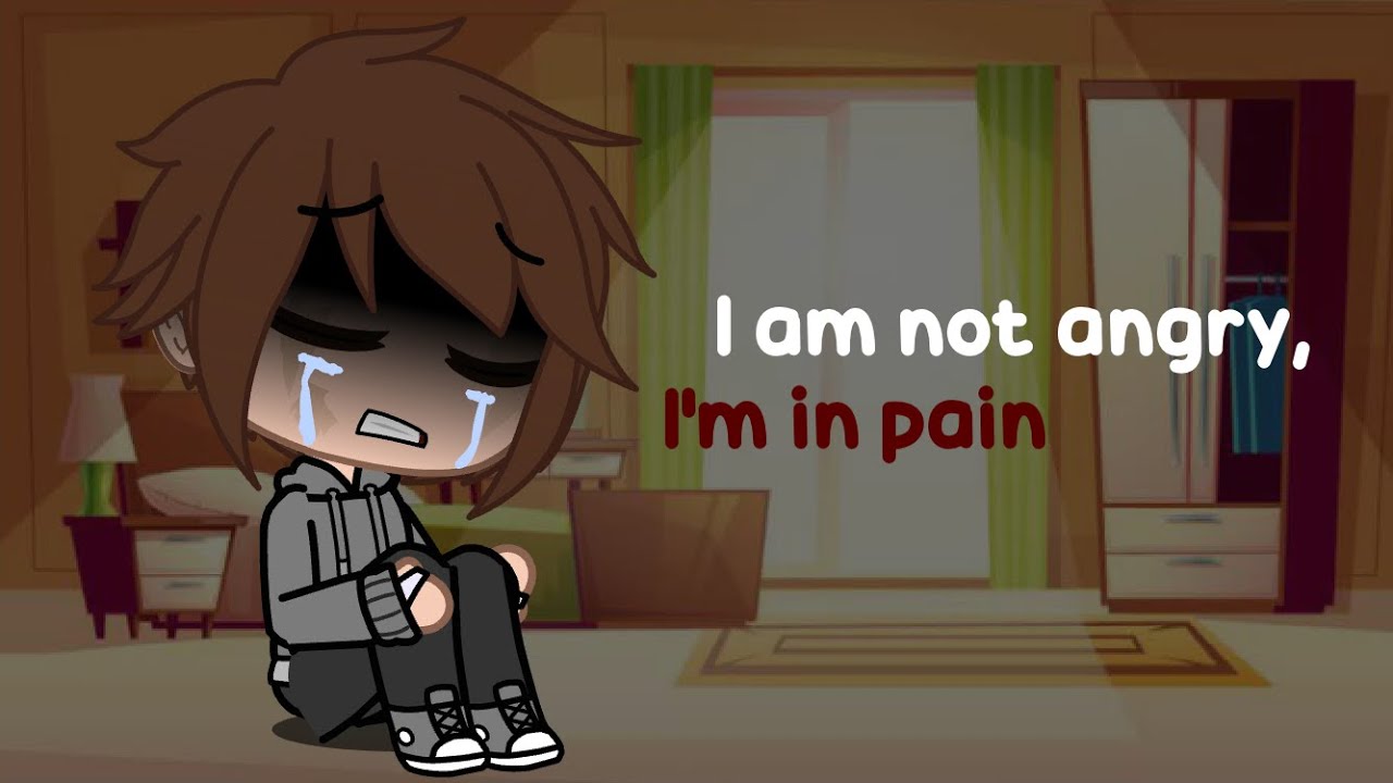 “I am not angry, I’m in pain” meme//Michael Afton meme//Gacha club