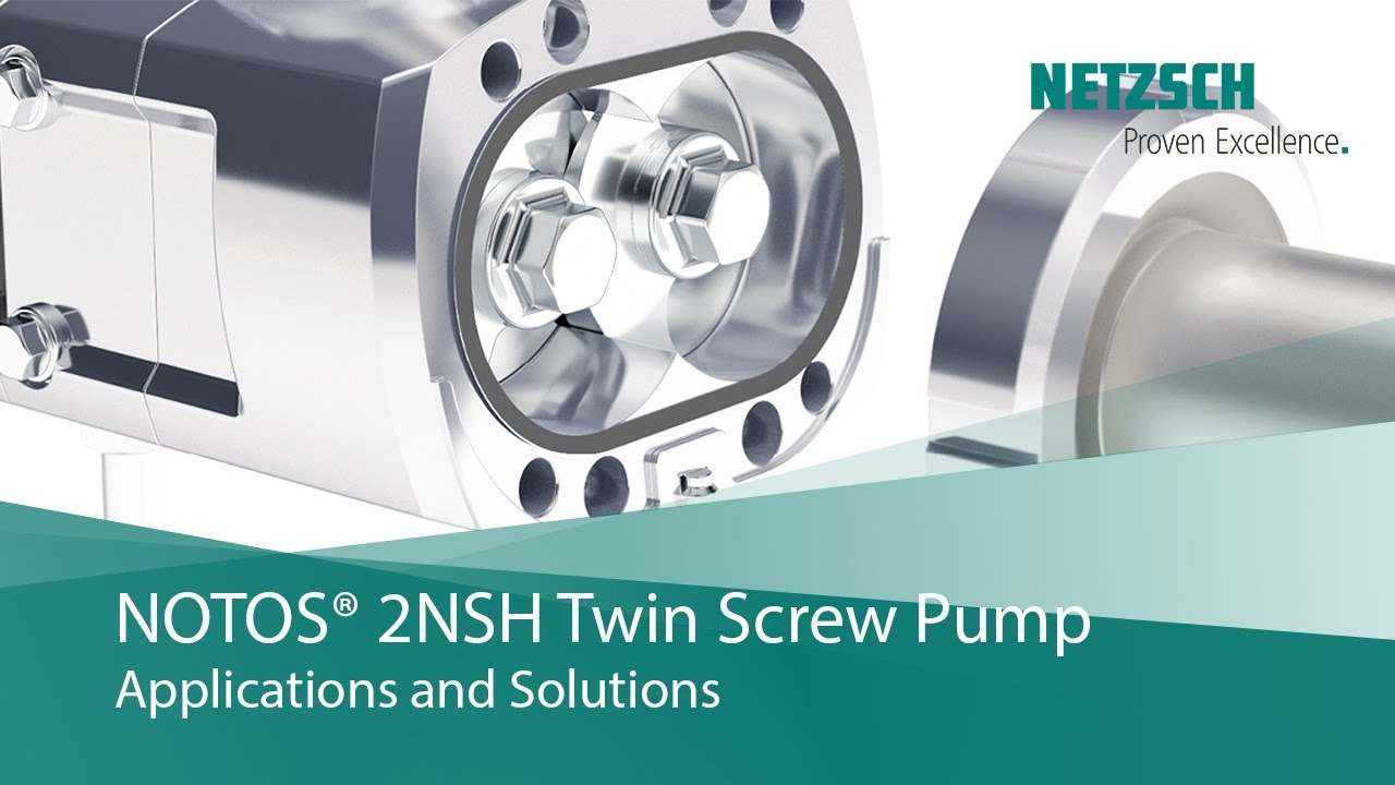 Hygienic Applications and Solutions of the NOTOS® 2NSH Twin Screw Pump 