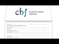 The easiest way to send your church missions money to cbfnc