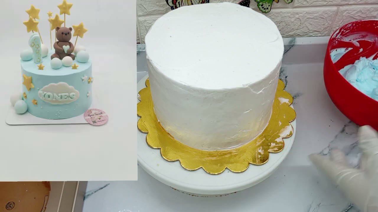 كورس كامل لتعليم التورت بعجينة السكر⁉️من أول الاسبونج للتزيين💐كل يوم جددي في شغلك وخلية متميز