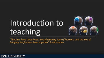 Intro to Teaching