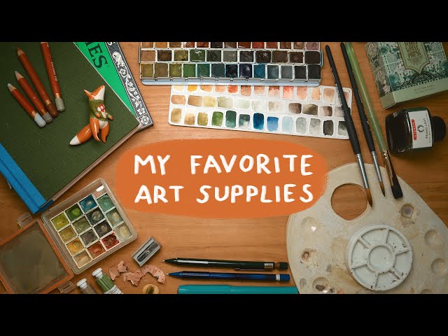 MUST HAVES for 2023 // Favorite Art Supplies 