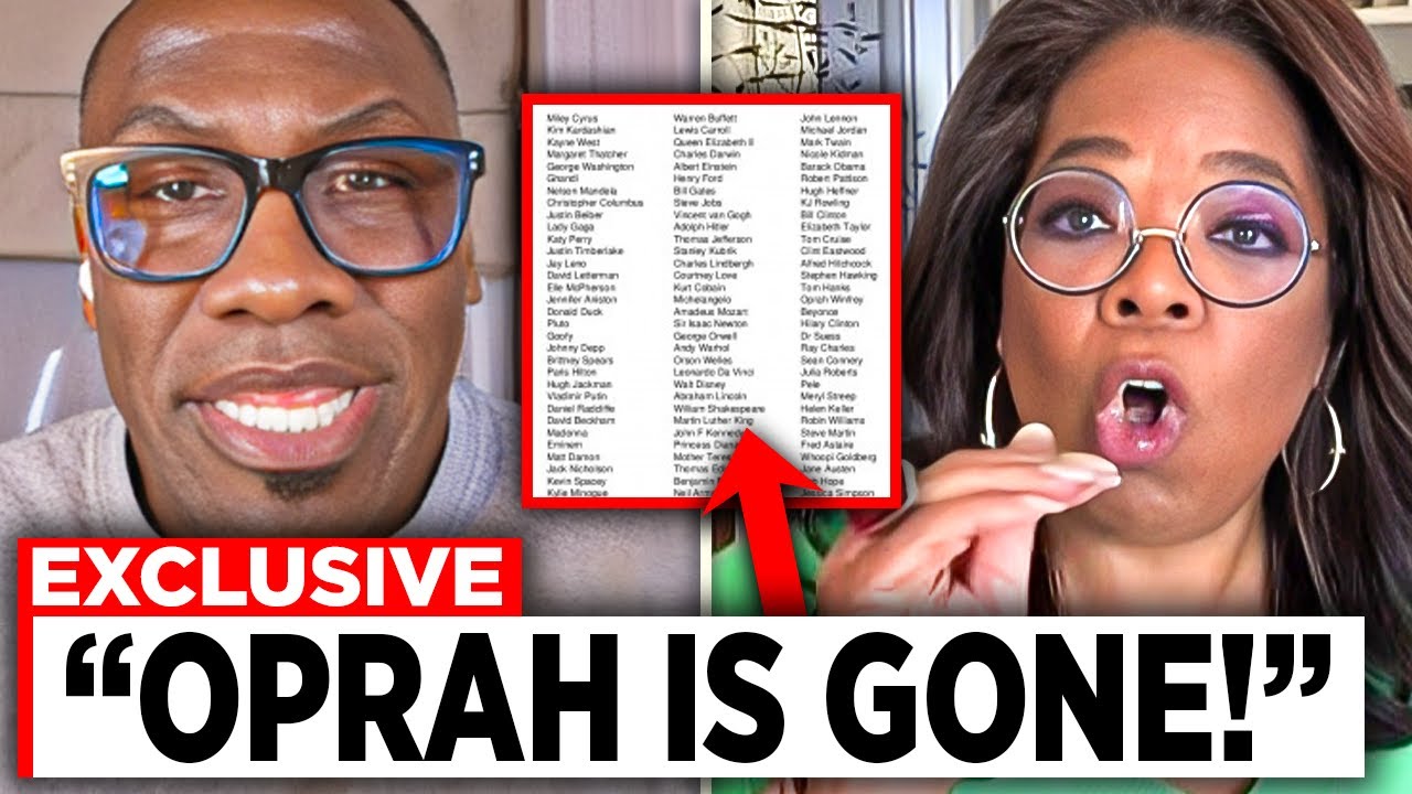 'OPRAH IS GONE' Shannon Sharpe REVEALS The List Of Celebs Oprah ABU$ED