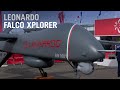 Le drone falco xplorer de leonardo effectue son premier vol  ain