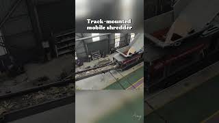 Filmed in a single, continuous take! Just how powerful is the Model 320 tracked mobile shredder?