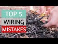Landscape Lighting Wiring MISTAKES - Common wiring mistake you don't want to make