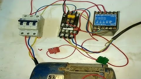 MOTOR PROTECTION RELAY CONNECTION AND INSTALLATION