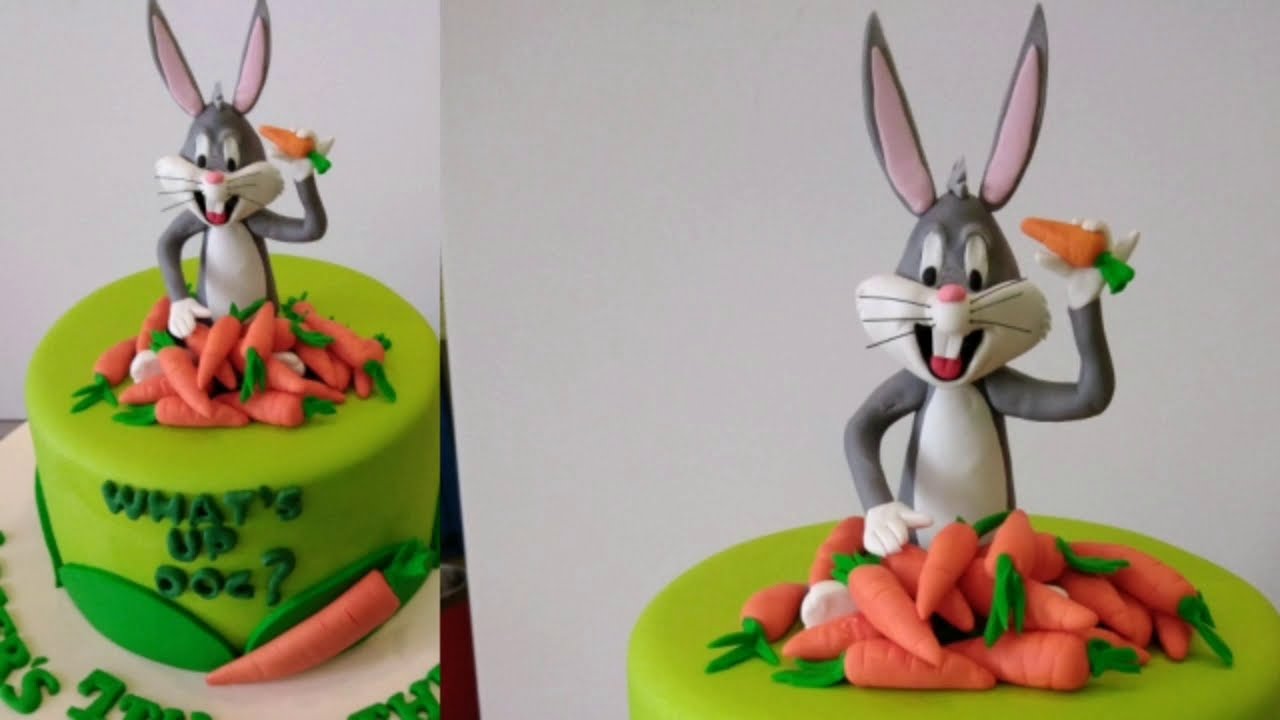 Bugs Bunny 3D Edible, Birthday Cake Topper