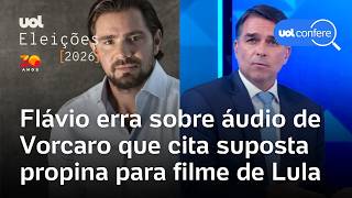 Globo Debate: Flávio is wrong about Vorcaro audio citing alleged bribe for Lula film