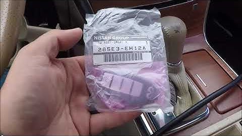 2007 Infiniti M35 proximity programming via Smart Pro