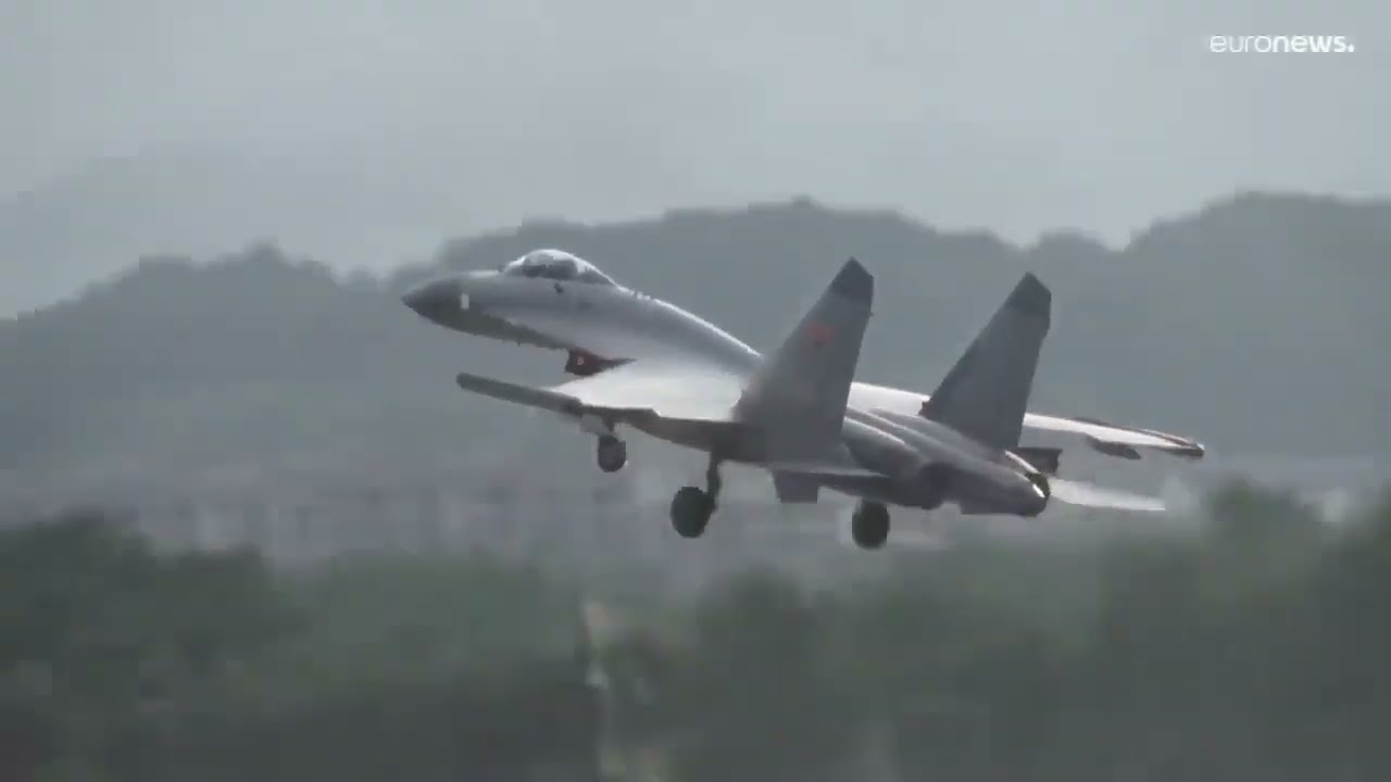 China inicia simulacros militares "sin precedentes" con fuego real alrededor de Taiwán