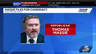 Rep. Thomas Massie files paperwork for 2028 House race, keeping options open