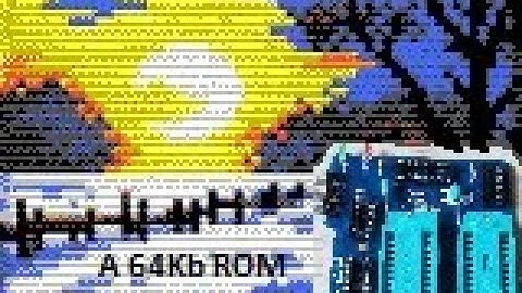 [Z80 computer] Create a 64K ROM Extention Card + Visual Animation Demo
