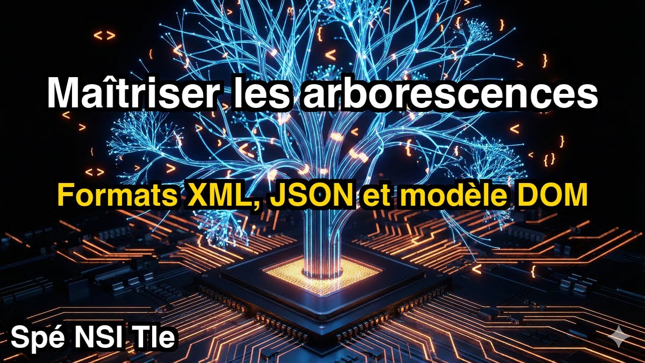 Maîtriser les Structures Arborescentes en Python : XML, JSON et modèle DOM,