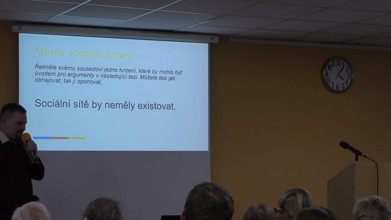 Mensa Akademie 2024: Václav Soukup - Debata a argumentace jako nástroj nejen úspěšné komunikace