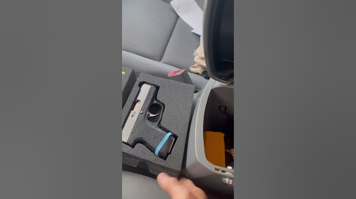 Toyota Tacoma hidden gun storage