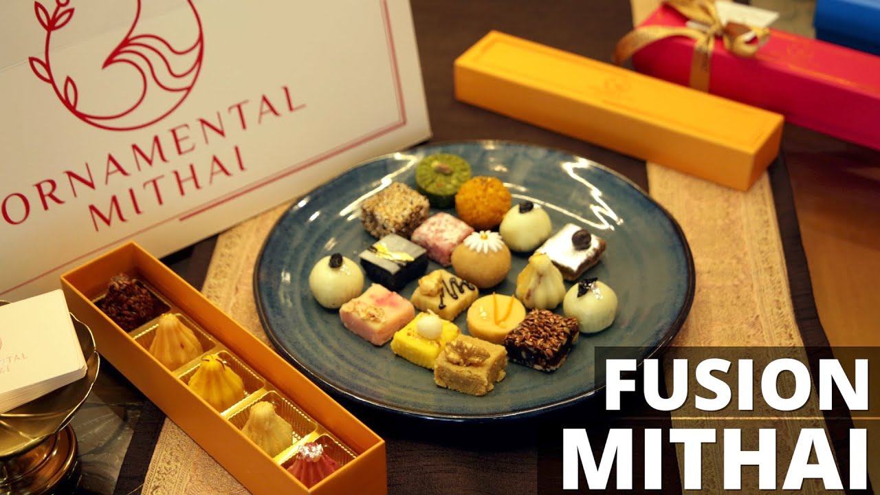 Customize Your Own Indian Sweets According To Your Taste - Ornamental Mithai | Fusion Indian Sweets | India Food Network