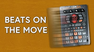 Making beats on the move with the SP404sx