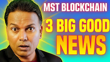 MST BLockchain New update//3 Good News//Run By Government Registration..