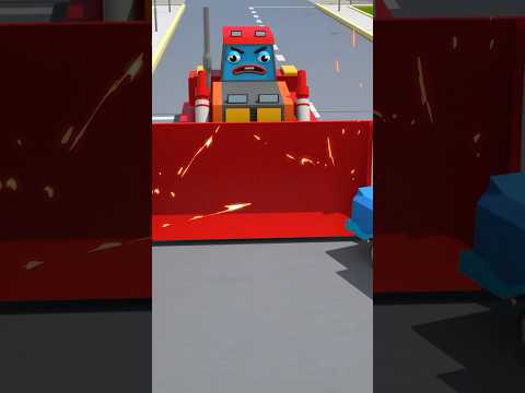 😠 Непослушный Бульдозер в Городке Машинок! 🚜💥#carcartoon #forkids #длядетей #animation #cars