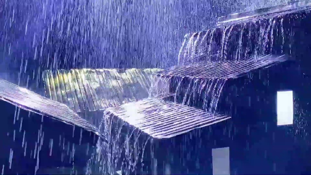 Dark Night Rainstorm on Tin Roof with Thunder⛈️Study, Relax, and Fall Asleep Fast | Deep Sleep Sound