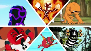 ben 10 all baby alien transformation ( montage ) ❤