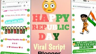 Happy Republic Day WhatsApp Viral Script Free screenshot 4