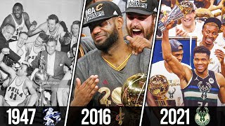 🏀 ALL NBA Champions 1947 - 2021 | Every NBA Finals Winners 2022 🏀