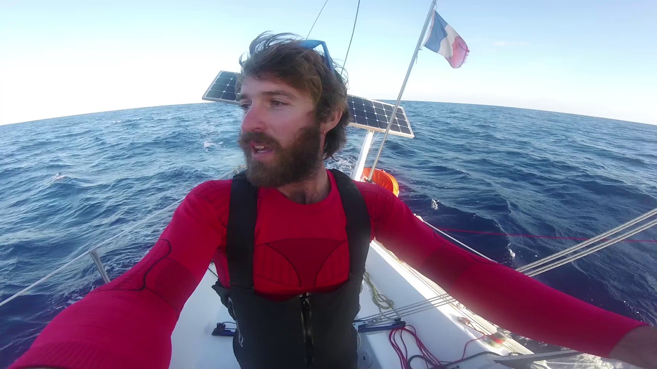 First steps singlehanded in the Atlantic Ep 19 The Sailing