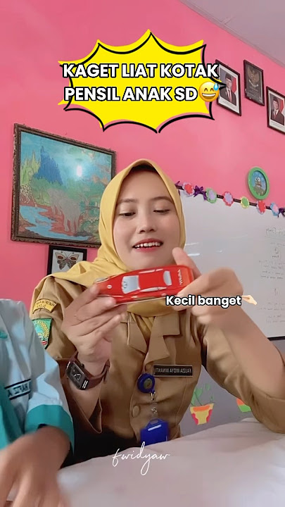 KAGET INI KOTAK PENSIL APA MOBIL MOBILAN🤭🤏🏻#schoollife #shortsvideos #gurusd #gurumuda