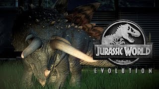 Stegoceratops & Ankylodocus | Jurassic World Evolution DLC Moment Lucu (Bahasa Indonesia)