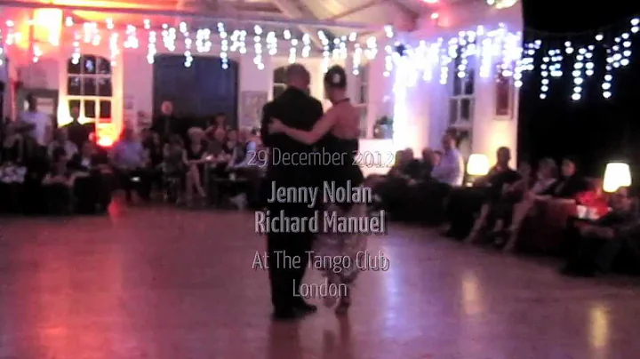 Richard Manuel & Jenny Nolan at The Tango Club 29 ...