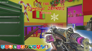 Black ops 3 Zombies - Simpsons Christmas (Custom Map Zombies)