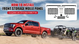 F150 front molle panel