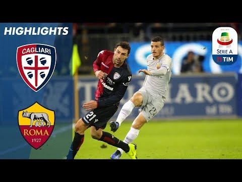 Cagliari 2-2 Roma | Nine Man Cagliari Get A Last Minute Equaliser Against Roma | Serie A