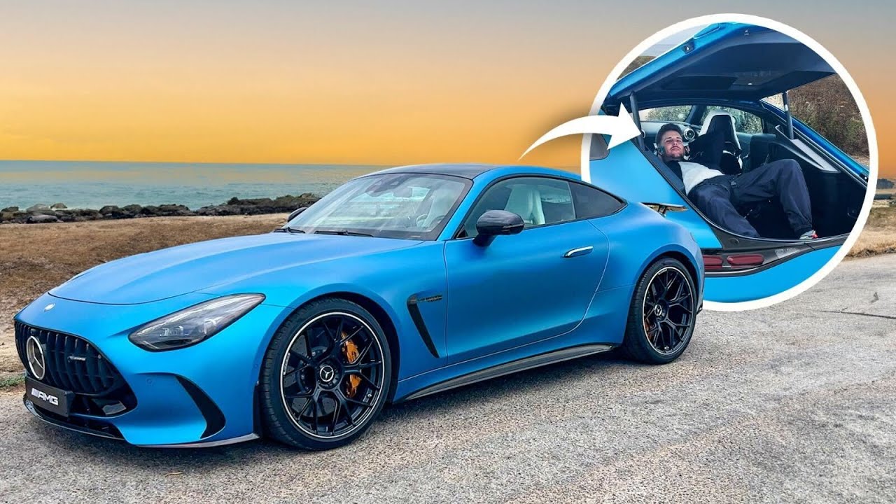 New 2024 Mercedes AMG GT Has A Very Surprising Feature