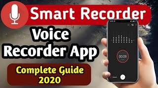 Best Sound Recording App 2020 | Smart Audio Recorder App Review | High Quality Voice Recorder App | screenshot 4