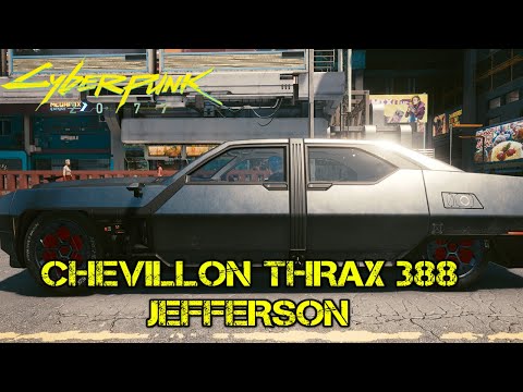 Cyberpunk 2077 Cars - CHEVILLON THRAX 388 JEFFERSON