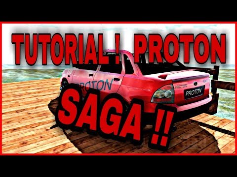 TUTORIAL DESIGN PROTON SAGA II Car Parking Multiplayer