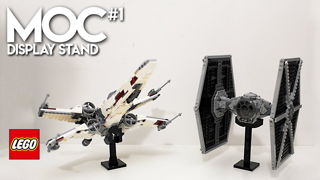 MOC-01  Je vous présente mes supports pour Tie, X-Wing et Y-wing de la  gamme LEGO® Star Wars 