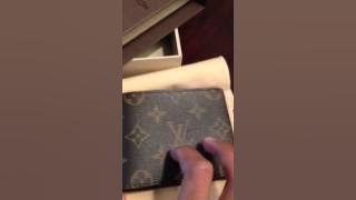 Louis Vuitton Men's Wallet- Billfold 9cc slot in Monogram