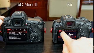 Canon R6 vs Canon 6D Mark II with Samples