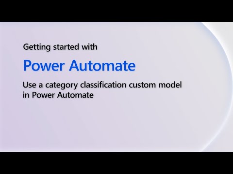 Use a category classification custom model in Power Automate | GSW Power Shorts