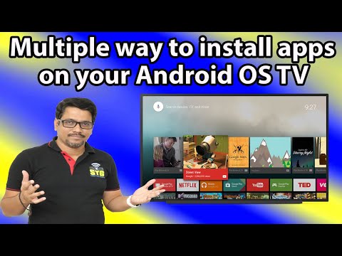 Hindi || Multiple way to install apps on your Android OS TV | Vu | Redmi | Mi | Motorola TV