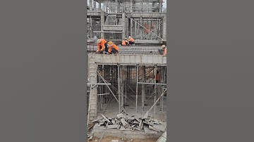 Technical Install rebar & formwork of E1 slab concrete